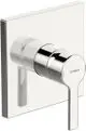 HANSA-Einhebelmischer-Fertigmontageset-fuer-Brausebatterie-HANSARONDA-8386-Rosette-eckig-Chrom-83869583 gallery number 1